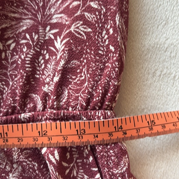 NWT RW&CO Maroon Jumpsuit - Picture 4 of 10